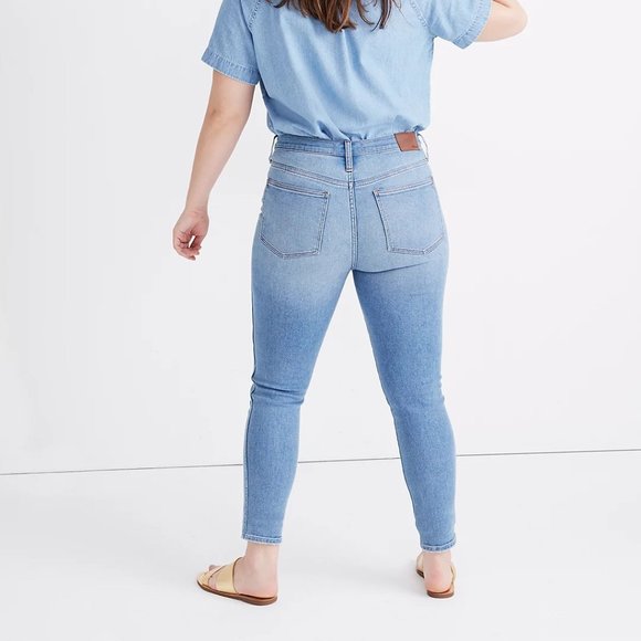 Madewell 10” High-Rise Skinny Crop in Horne Wash NWT - Picture 2 of 4